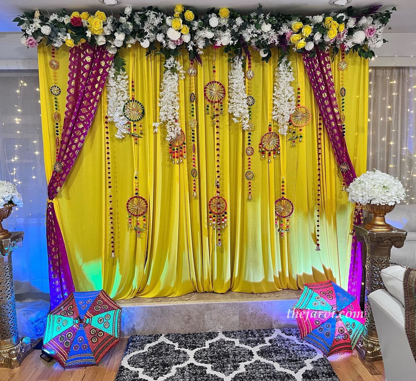 Haldi Mehndi Decoration Decoration